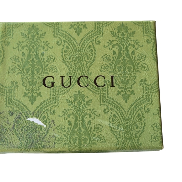 Gucci Men's Brown Wallet with Red and Green Stripe - Picture 2 of 7